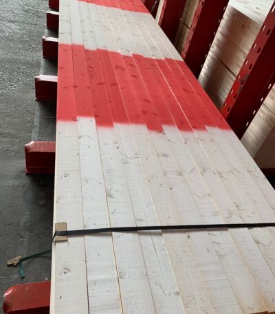 Geverfde leuningplanken